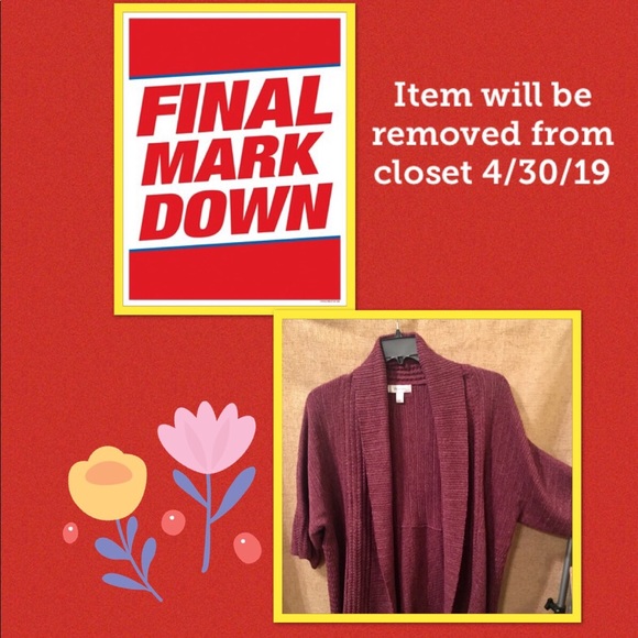 Dress Barn Sweaters - Dress Barn shawl front sweater